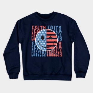 Faith Family Freedom Crewneck Sweatshirt